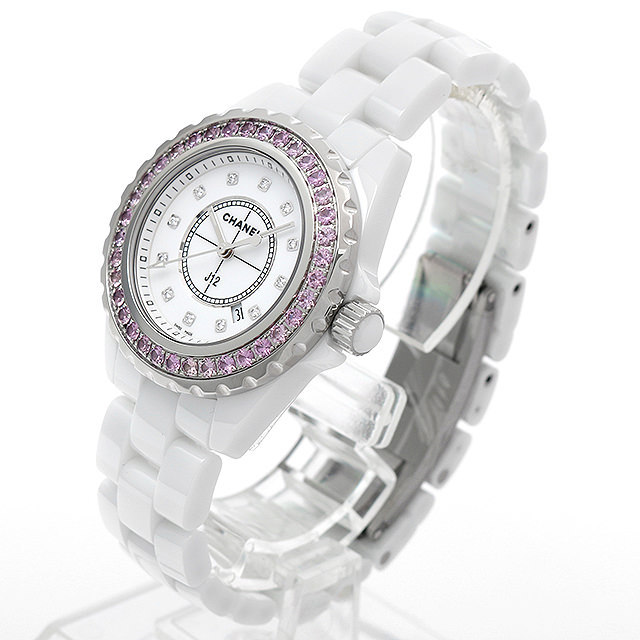 H2010 シャネル(CHANEL) J12 ピンクサファイアベゼル 新品 | 東京  