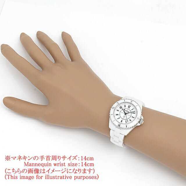 H5698 ホワイト CHANEL（シャネル）J12 白セラミック 新品