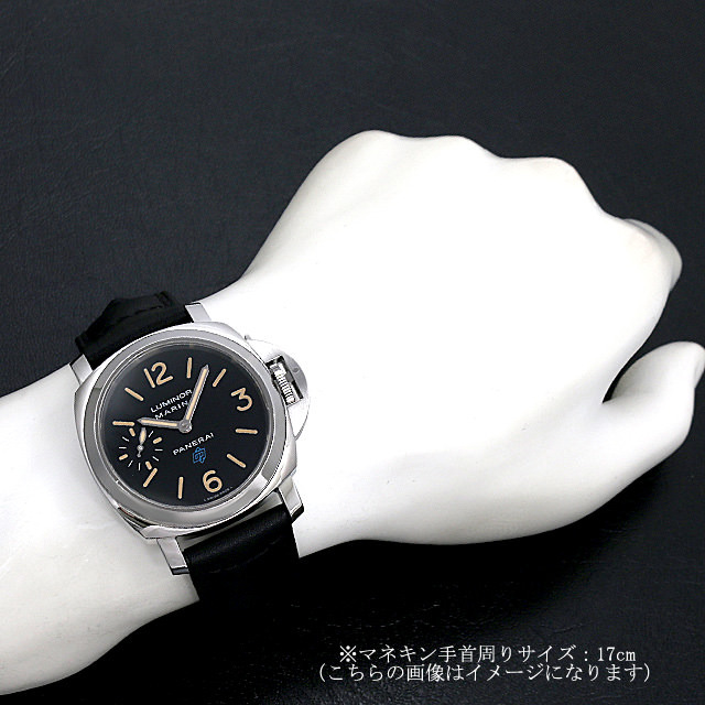 パネライ PANERAI PAM01005 ルミノール マリーナ ロゴ アッチャイオ 手  