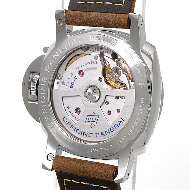 ルミノール1950 3デイズ GMT パワーリザーブ オートマティック アッチャイオ PAM01537 サブ画像２