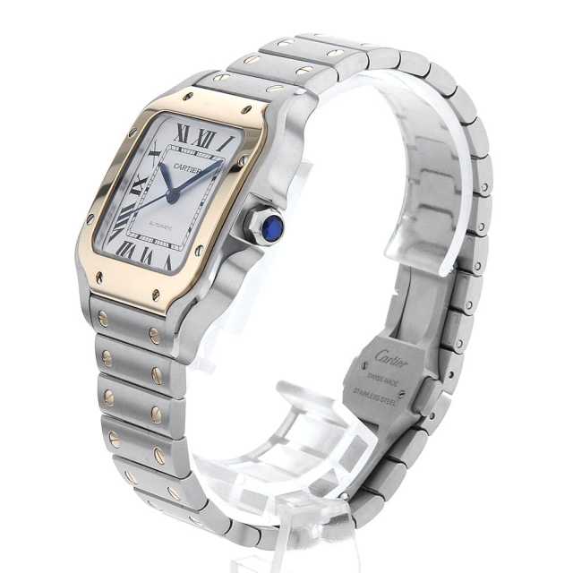 W2SA0016 シルバー Cartier（カルティエ）サントス ドゥ