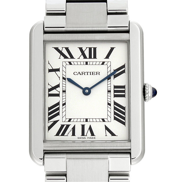 カルティエ CARTIER W5200014 タンクソロ LM W5200014 カルティエ(Cartier) タンクソロ LM 新品 | 東京・大阪の高級