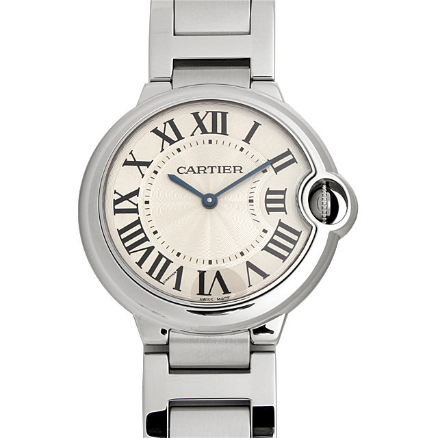 カルティエ Cartier 腕時計 レディース W69011Z4 W69011Z4 カルティエ(Cartier) バロンブルー MM 新品/レディース