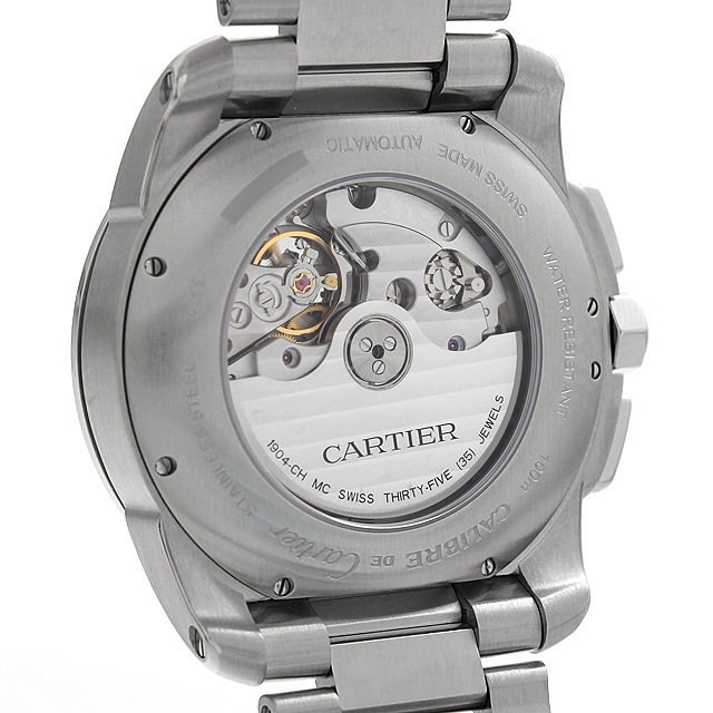 W7100045 カルティエ(Cartier) カリブル ドゥ カルティエ クロノグラフ  