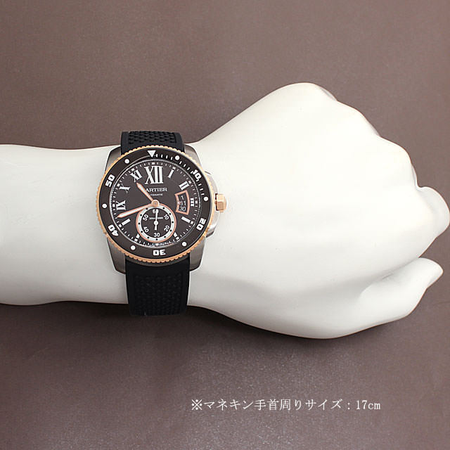 カルティエ CARTIER W7100055 カリブル ドゥ カルティエ ダイバー  