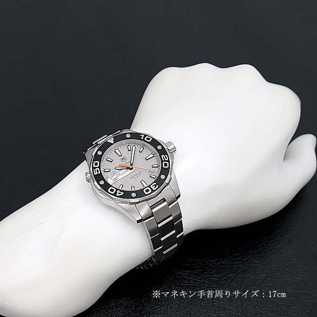 タグホイヤー アクアレーサー クォーツ 500M グレー WAJ1111.BA0870 新品 メンズ