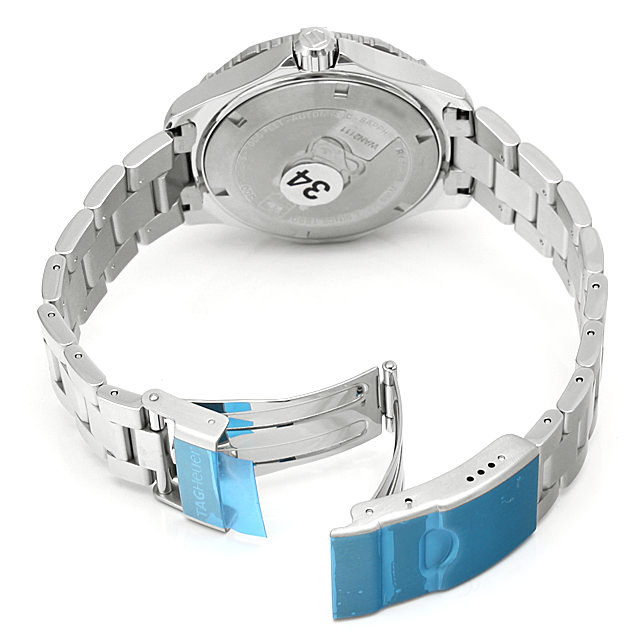 タグホイヤー　アクアレーサー キャリバー5 WAN2111-BA0822 ブルー 新品)TAG HEUER タグ・ホイヤー アクアレーサー オートマチック