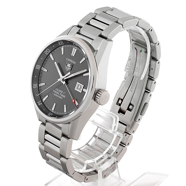 タグホイヤー カレラ キャリバー7 ツインタイム WAR2012.BA0723 新品 メンズ