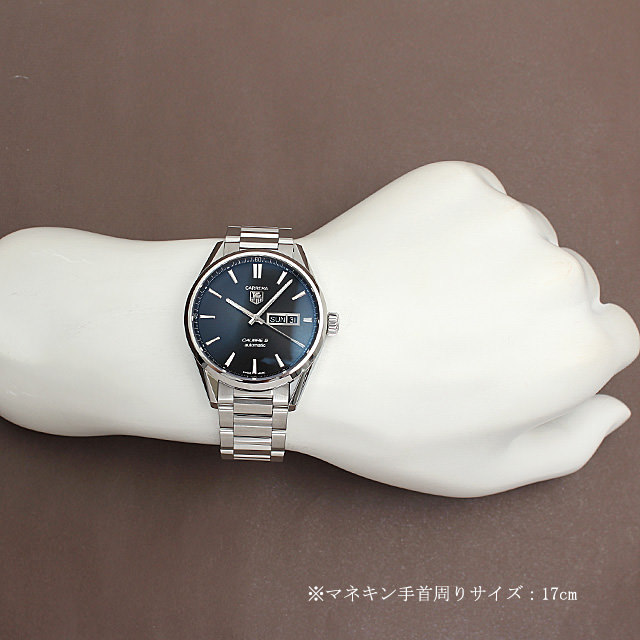 タグホイヤー カレラ キャリバー5 デイデイト WAR201A.BA0723 新品 メンズ