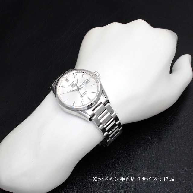 タグホイヤー カレラ キャリバー5 デイデイト WAR201B.BA0723 新品 メンズ