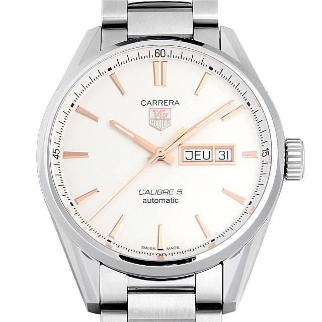 タグホイヤー カレラ キャリバー5 デイデイト WAR201D.BA0723 新品 メンズ