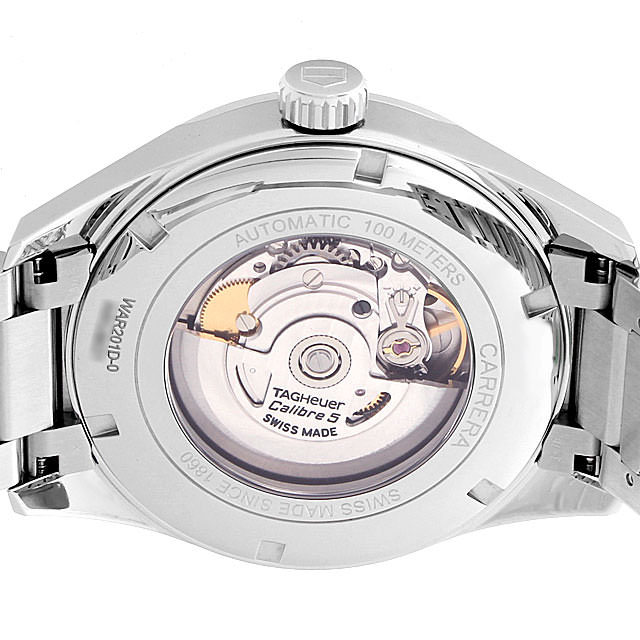 タグホイヤー カレラ キャリバー5 デイデイト WAR201D.BA0723 新品 メンズ