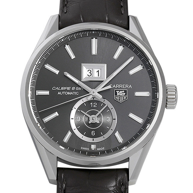 タグホイヤー カレラ キャリバー8 グランドデイト GMT WAR201Z.FC6326 新品 メンズ
