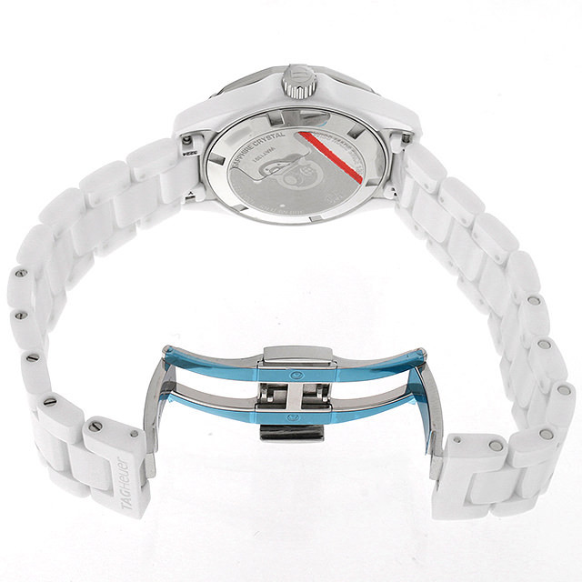 TAG Heuer Aqua Racer Lady Full Ceramic WAY1391. BH0717 White New Women's