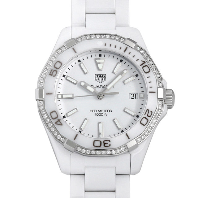 タグホイヤー アクアレーサーレディ300M フルセラミック WAY1396.BH0717 新品 レディース