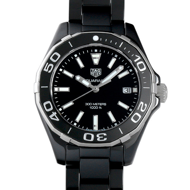 タグホイヤー アクアレーサーレディ300M フルセラミック WAY1390.BH0716 新品 レディース