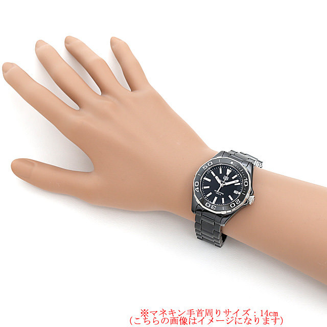 TAG Heuer Aqua Racer Ready 300M Full Ceramic WAY1390. BH0716 New Women's