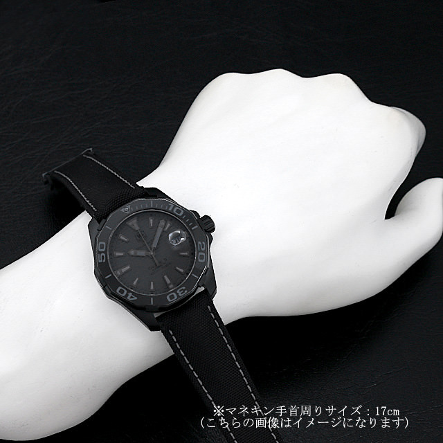 泰格豪雅 競潛系列 Cariber 5黑色魅影限量版WAY218B.FC6364 全新腕錶男款
