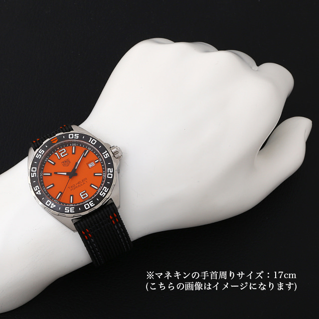 中古 タグ ホイヤー TAG HEUER WAZ101A.FC8305 オレンジ メンズ 腕時計  
