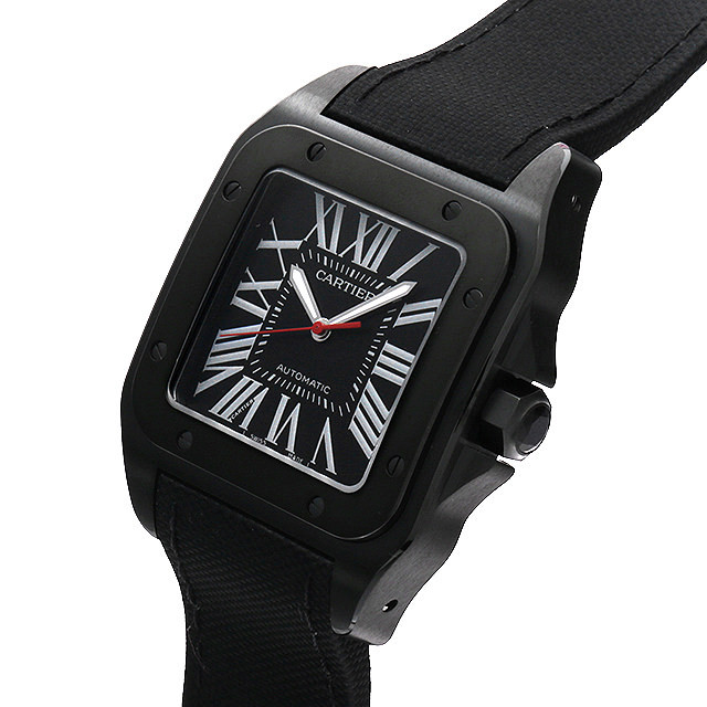 サントス 100 カーボンウォッチ WSSA0006 サブ画像１