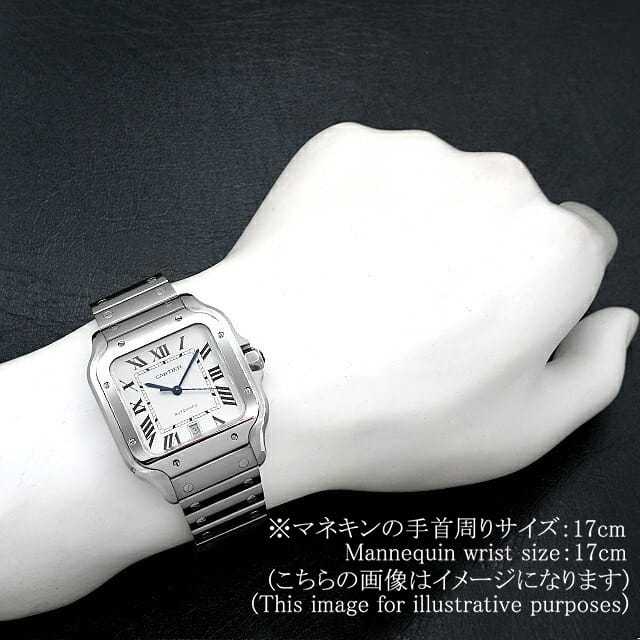 WSSA0018 シルバー Cartier（カルティエ）サントス ドゥ カルティエLM 