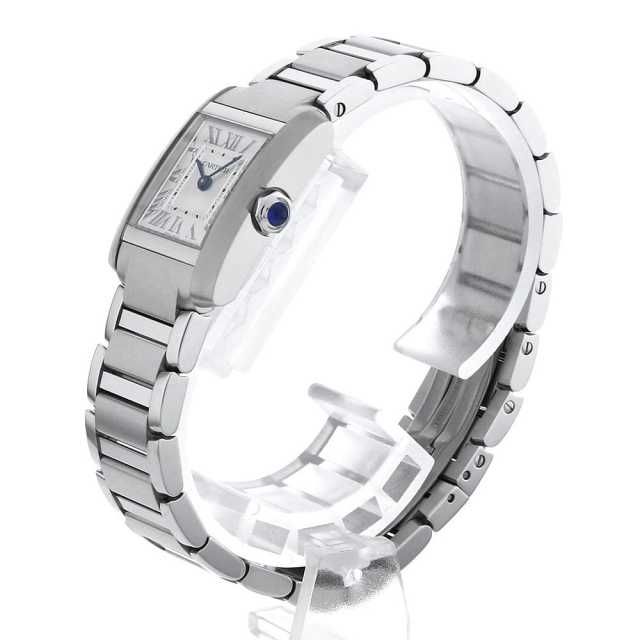 WSTA0129 シルバー Cartier（カルティエ）タンクフランセーズSM