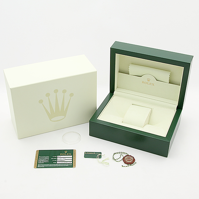 【美品】ロレックス 外箱と内箱 サブマリーナデイト 116613GLB ROLEX（ロレックス） サブマリーナ デイト 8Pダイヤ
