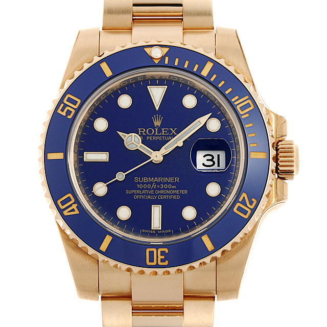 サブマリーナ デイト 116618LB メイン画像