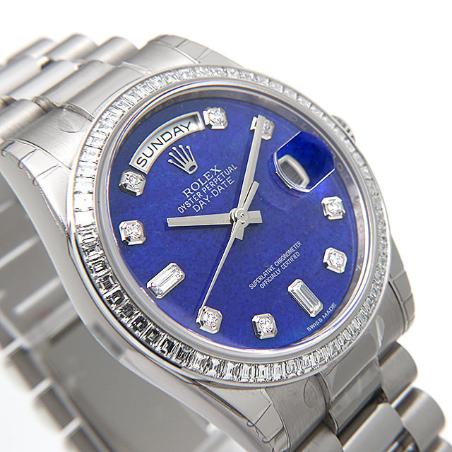118399BR ROLEX（ロレックス） デイデイト ベゼルダ 
