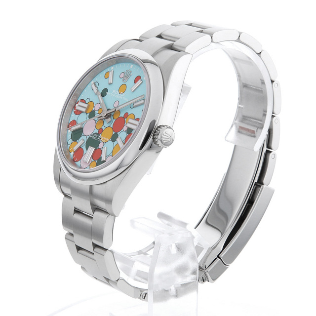 124300 ターコイズブルー ROLEX（ロレックス）オイスター 