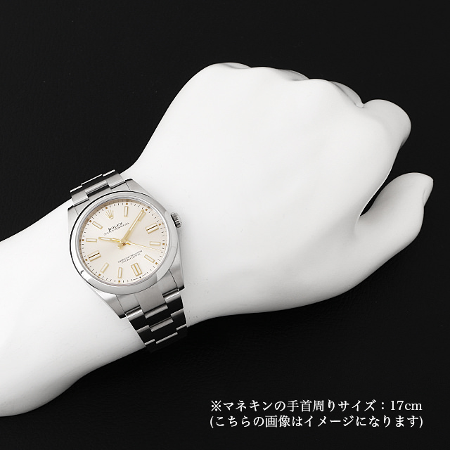 124300 シルバー ROLEX（ロレックス） オイスターパーペチュアル41 未  
