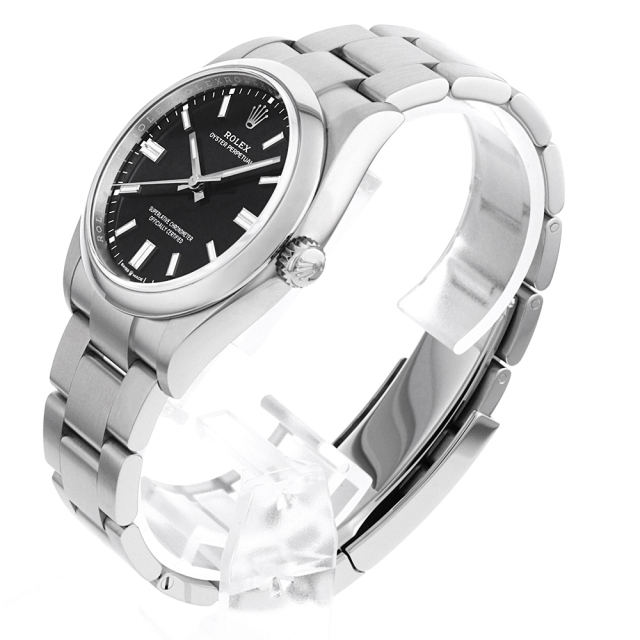 126000 ブラック ROLEX（ロレックス）オイスターパーペチュアル