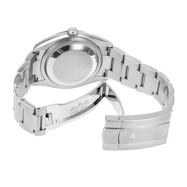 ROLEX 自動巻き腕時計 シルバー 新品)ROLEX ロレックス オイスターパーペチュアル 36 126000