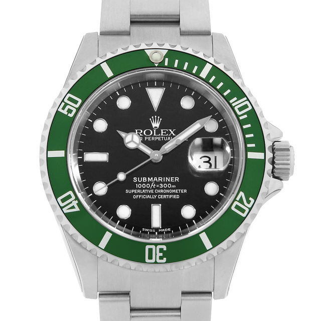 ロレックス サブマリーナ 16610LV メンズ 未使用