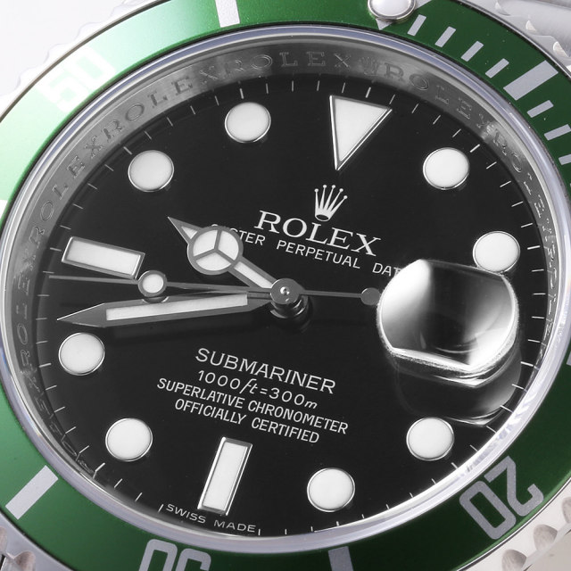 ロレックス サブマリーナ 16610LV メンズ 未使用