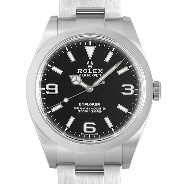 ロレックス エクスプローラー 214270 後期型/ホワイト369 未使用 メンズ