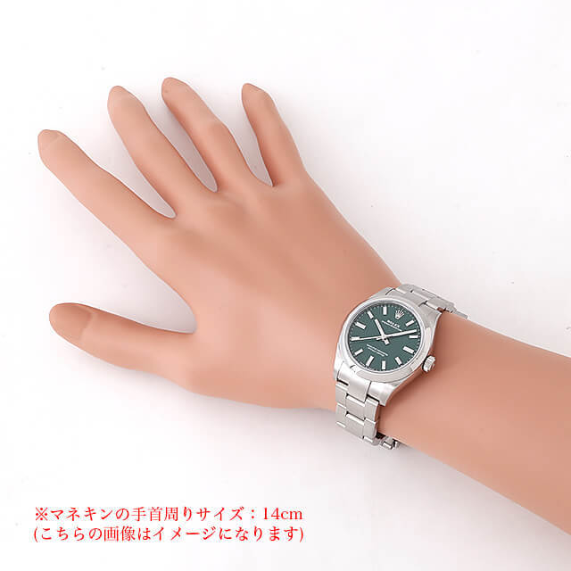 277200 グリーン/ホワイトバー ROLEX（ロレックス） オイスター  