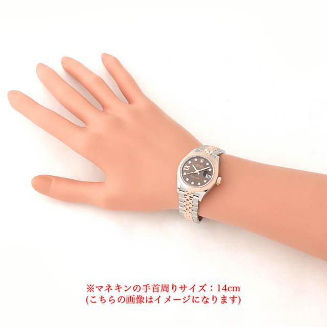 279171G ロゼ(ローズ) ROLEX（ロレックス）デイトジャスト 9P