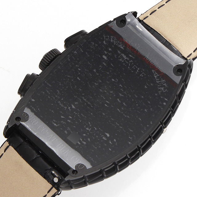 トノーカーベックス ブラッククロコ クロノグラフ 8880CCAT BLK CRO AC サブ画像２