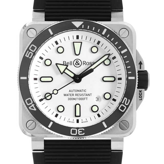 ベル＆ロス  BR03A-D-WH-ST/SRB メンズ 未使用