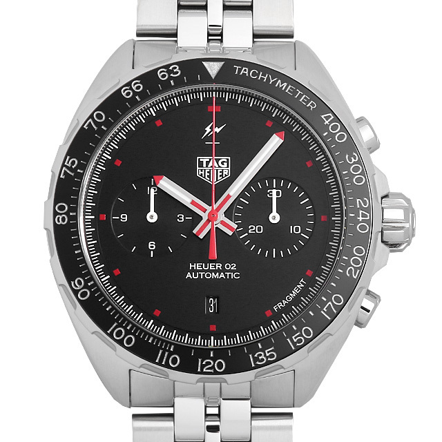 タグホイヤー フラグメントデザイン キャリバー ホイヤー02 クロノグラフ CAZ201A.BA0641 未使用 メンズ