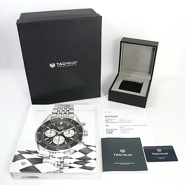 TAG Heuer autavia Heritage Caliber 02 CBE2111.BA0687 Unused Men's Watch