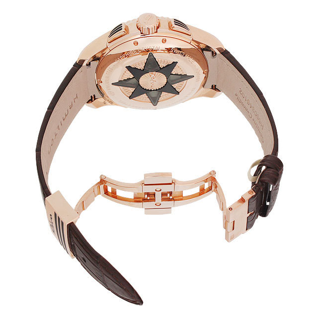 カーキ アクアリーバ クロノグラフ H34646591 サブ画像３