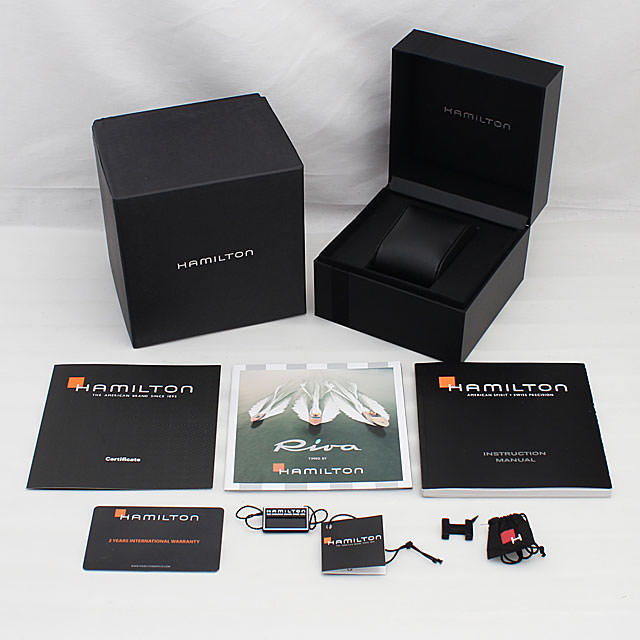 カーキ アクアリーバ クロノグラフ H34646591 サブ画像４