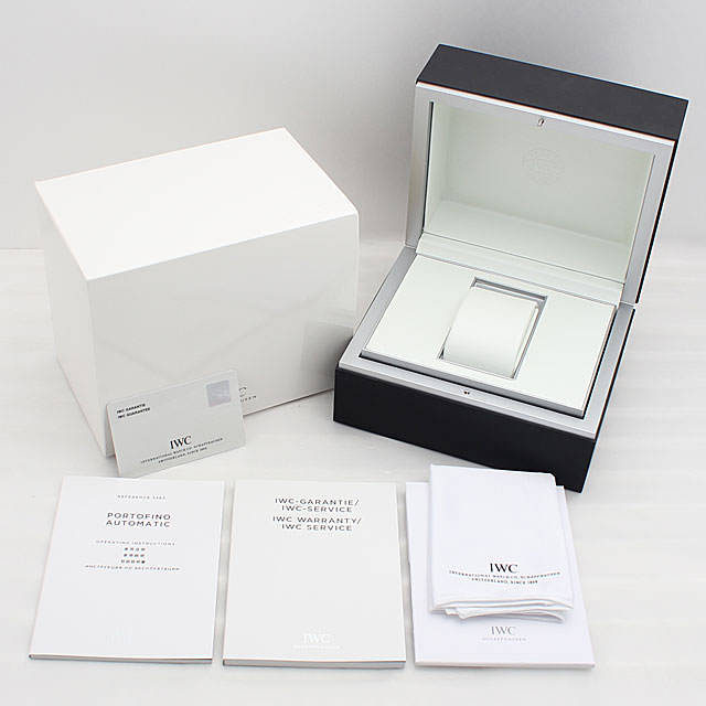 IWC 純正ボックス ポートフィノ取扱説明書 クロス 空箱 ケース IWC 純正ボックス ポートフィノ取扱説明書 クロス 空箱 ケース