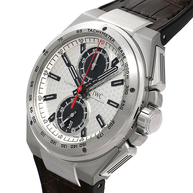 インヂュニア クロノグラフ ジルバープファイル IW378505 サブ画像１