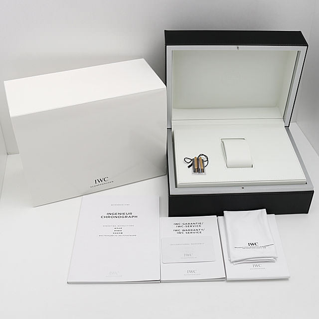 インヂュニア クロノグラフ ジルバープファイル IW378505 サブ画像５