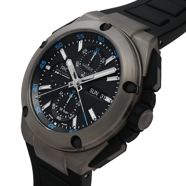 インヂュニア ダブルクロノグラフ IW386503 サブ画像１