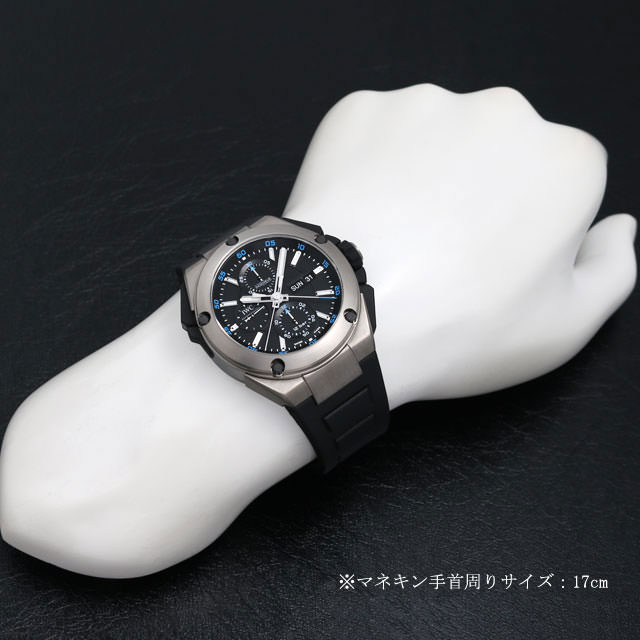 インヂュニア ダブルクロノグラフ IW386503 サブ画像３