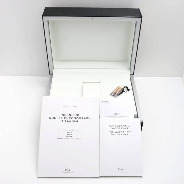 インヂュニア ダブルクロノグラフ IW386503 サブ画像５